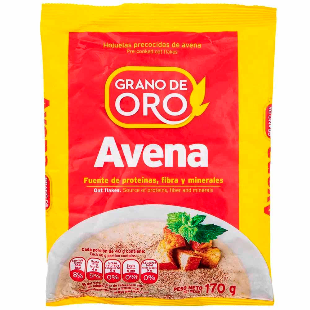 Avena GRANO DE ORO Bolsa 170gr