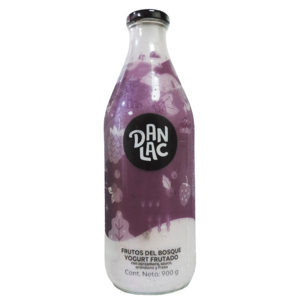 Yogurt DANLAC Frutado Frutos del Bosque Botella 900g