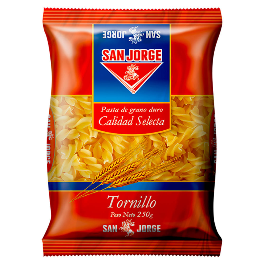 Fideo SAN JORGE Tornillo Bolsa 250gr