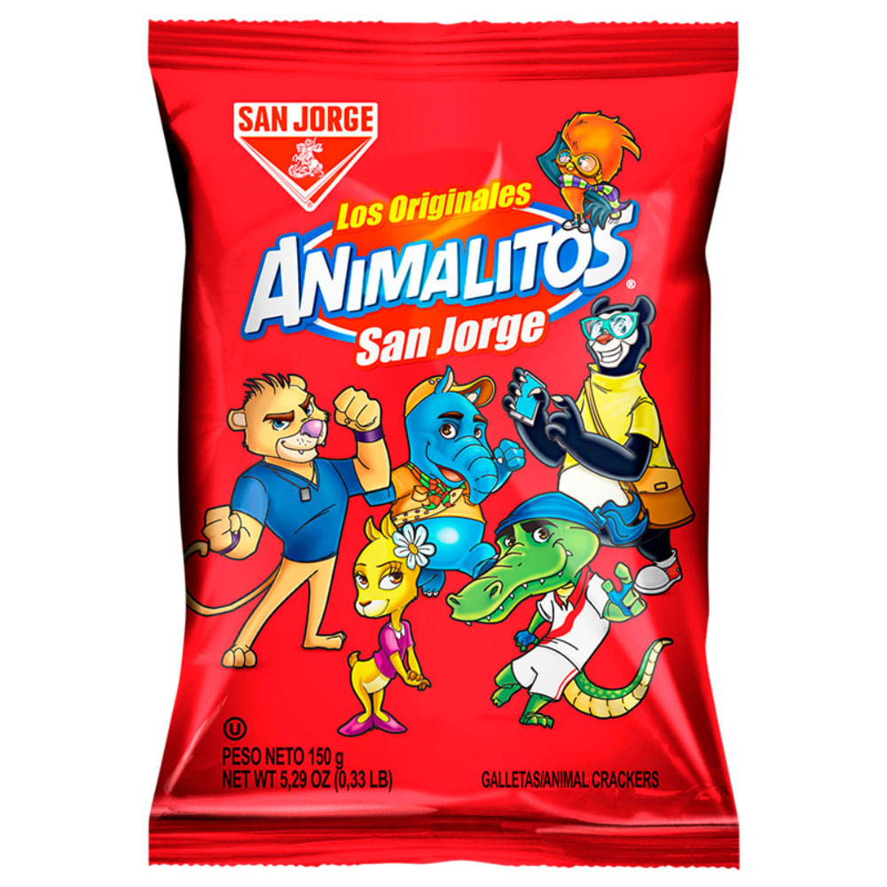 Galleta SAN JORGE Animalitos Bolsa 150gr