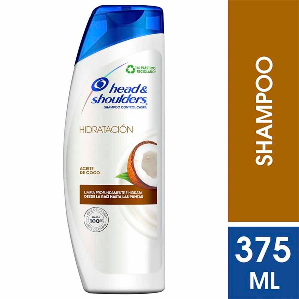 Shampoo HEAD & SHOULDERS Aceite de Coco Frasco 375 ml