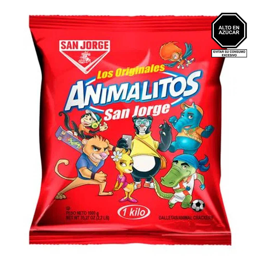 Galleta SAN JORGE Animalitos Bolsa 1Kg
