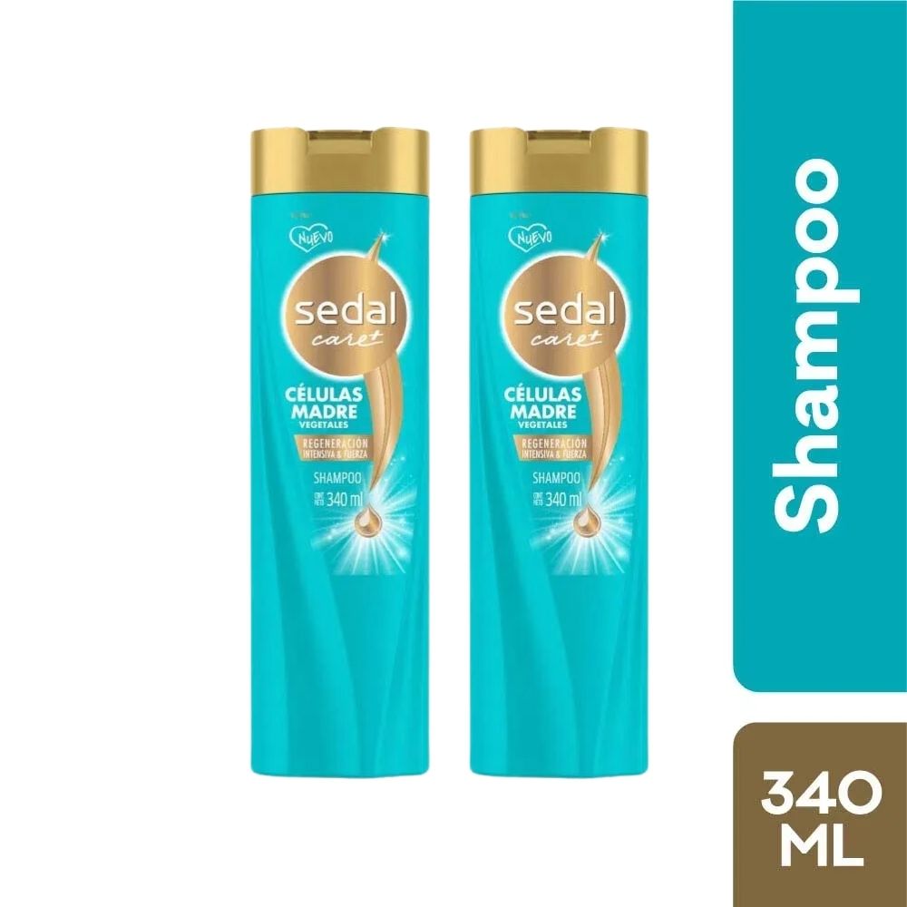 Shampoo SEDAL Células Madre Frasco 340ml x 2u