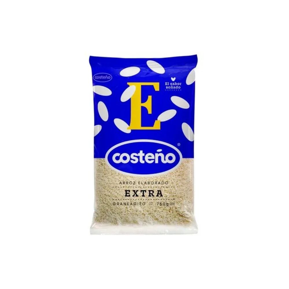 Arroz Extra COSTEÑO Añejo Bolsa 750gr