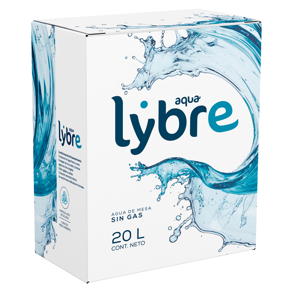 Agua de Mesa LYBRE Caja 20Lt