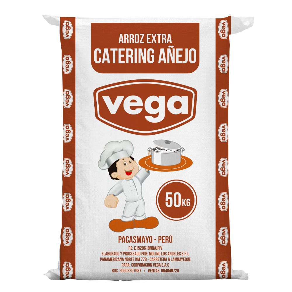 Arroz Extra Añejo VEGA Catering saco 50kg