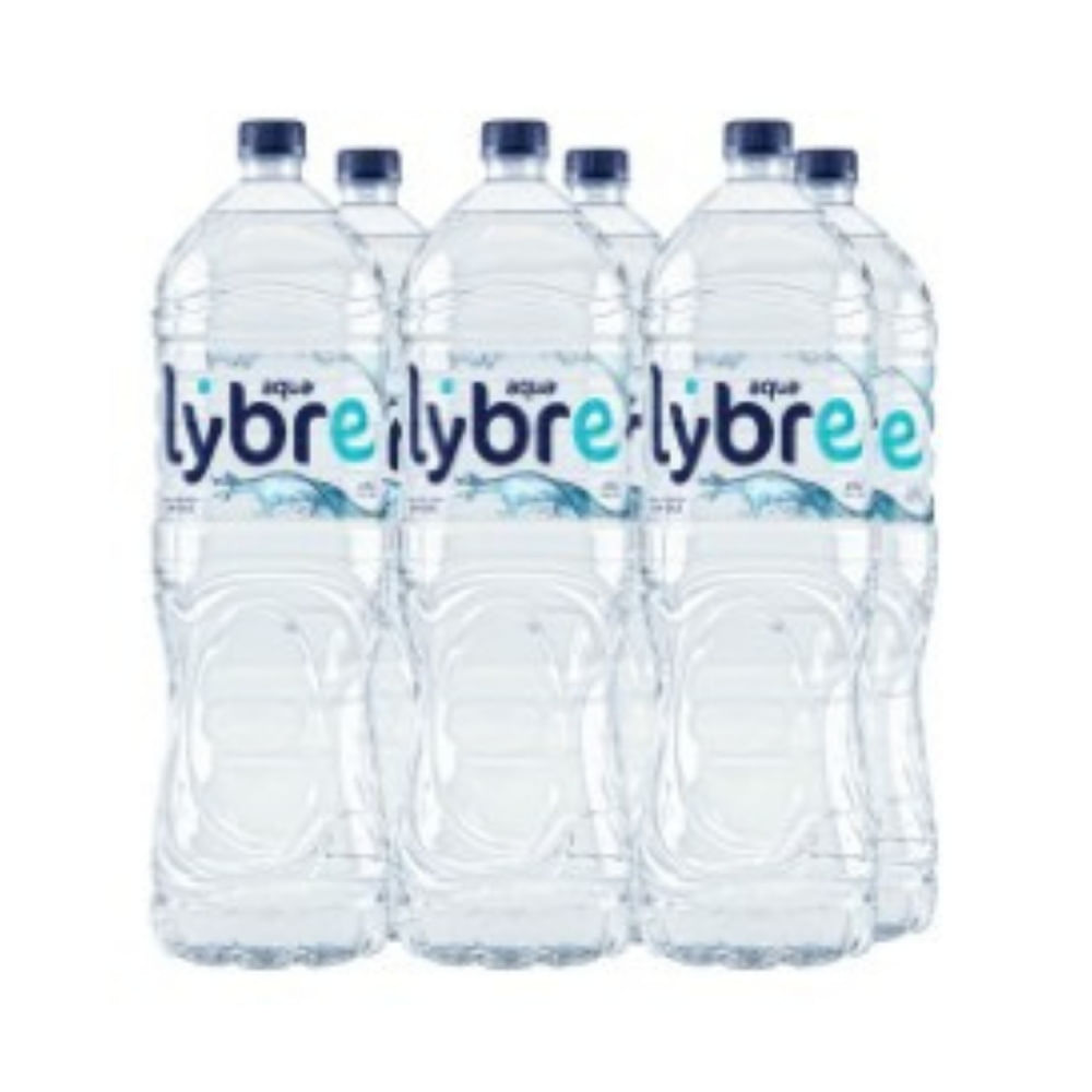 Agua de Mesa LYBRE sin Gas Botella 2.5L Paquete 6u
