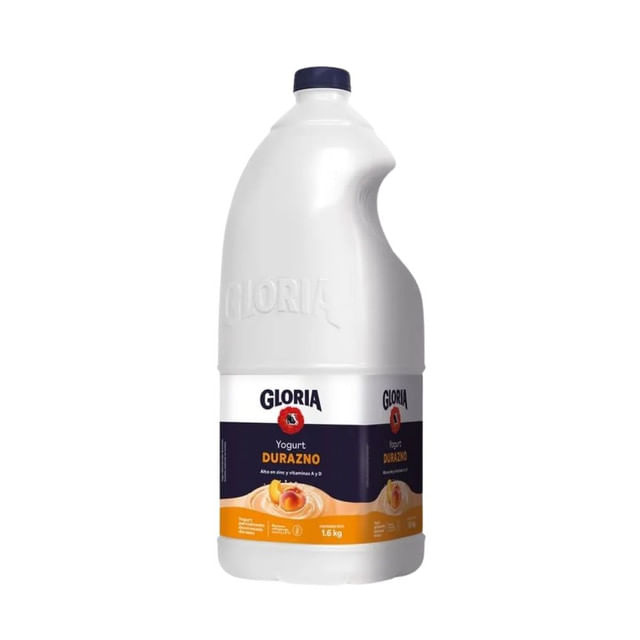 Yogurt Bebible GLORIA Durazno Galonera 1.6Kg