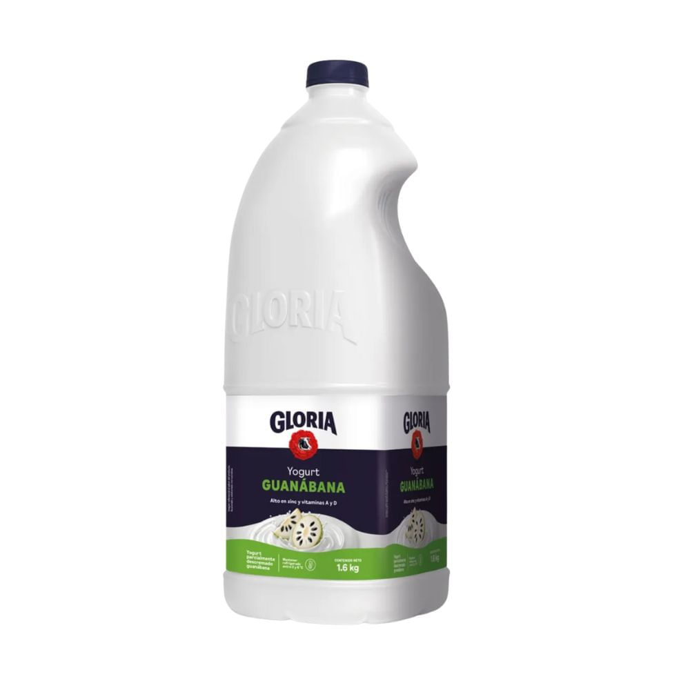 Yogurt Bebible GLORIA Guanabana Galonera 1.6Kg