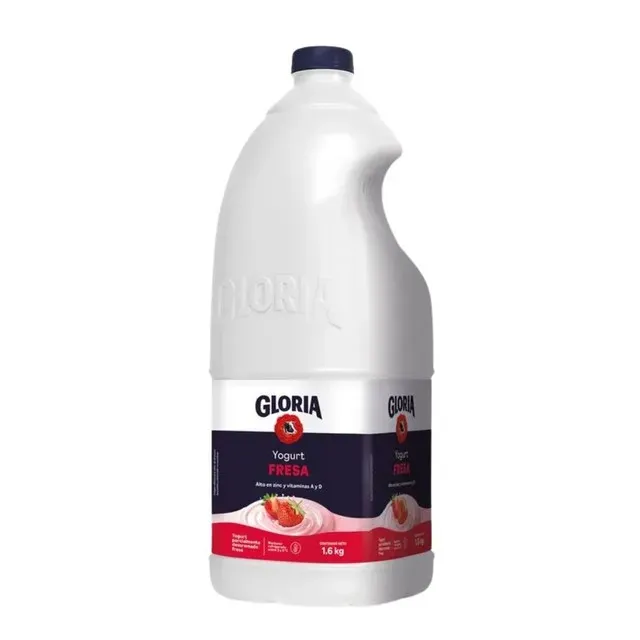 Yogurt Bebible GLORIA Sabor a Fresa Galonera 1.6Kg