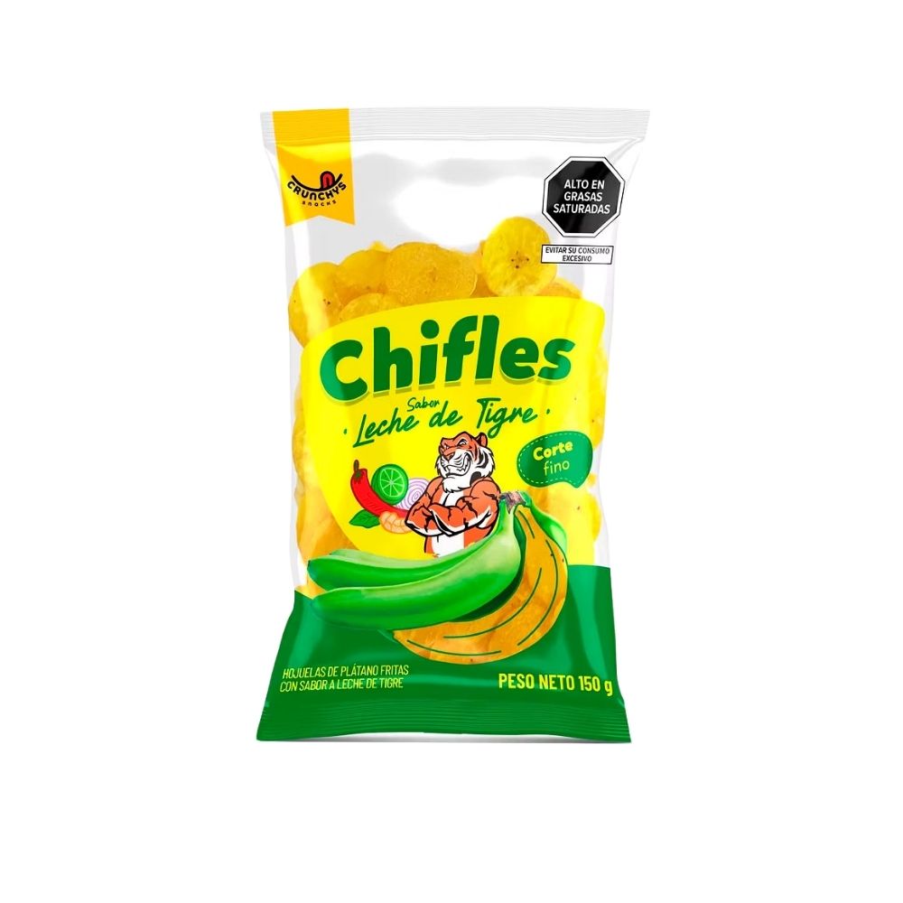 Chifle CRUNCHYS Leche De Tigre Bolsa 150g