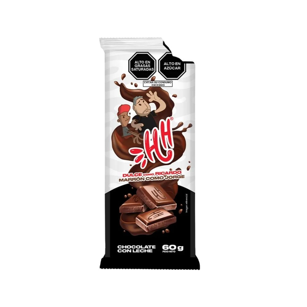 Chocolate HH Con Leche Bolsa 60g