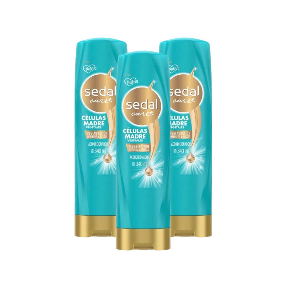 Acondicionador SEDAL Celulas Madre 340ml x3u