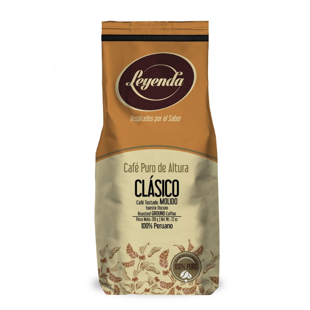 Café Molido LEYENDA Clásico Bolsa 200g