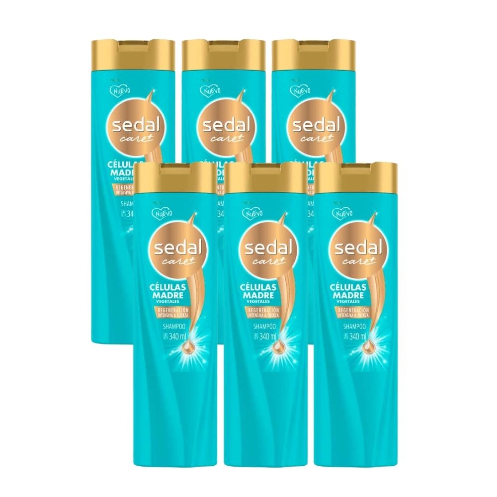 Shampoo SEDAL Células Madre Frasco 340ml x6u