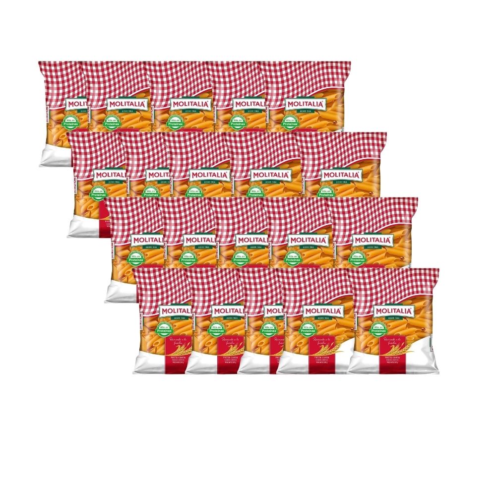 Fideo MOLITALIA Canuto Chico Bolsa 235g Paquete 20u