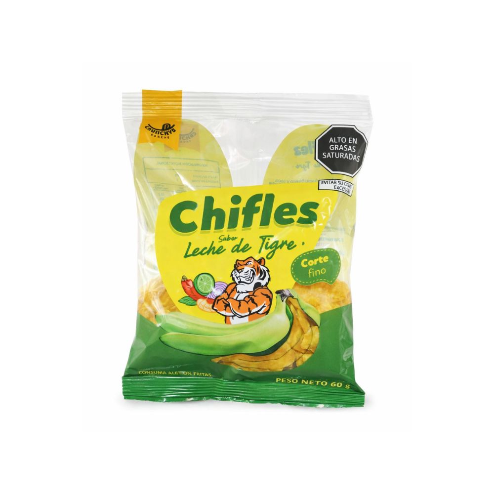 Chifle CRUNCHYS Leche De Tigre Bolsa 60g