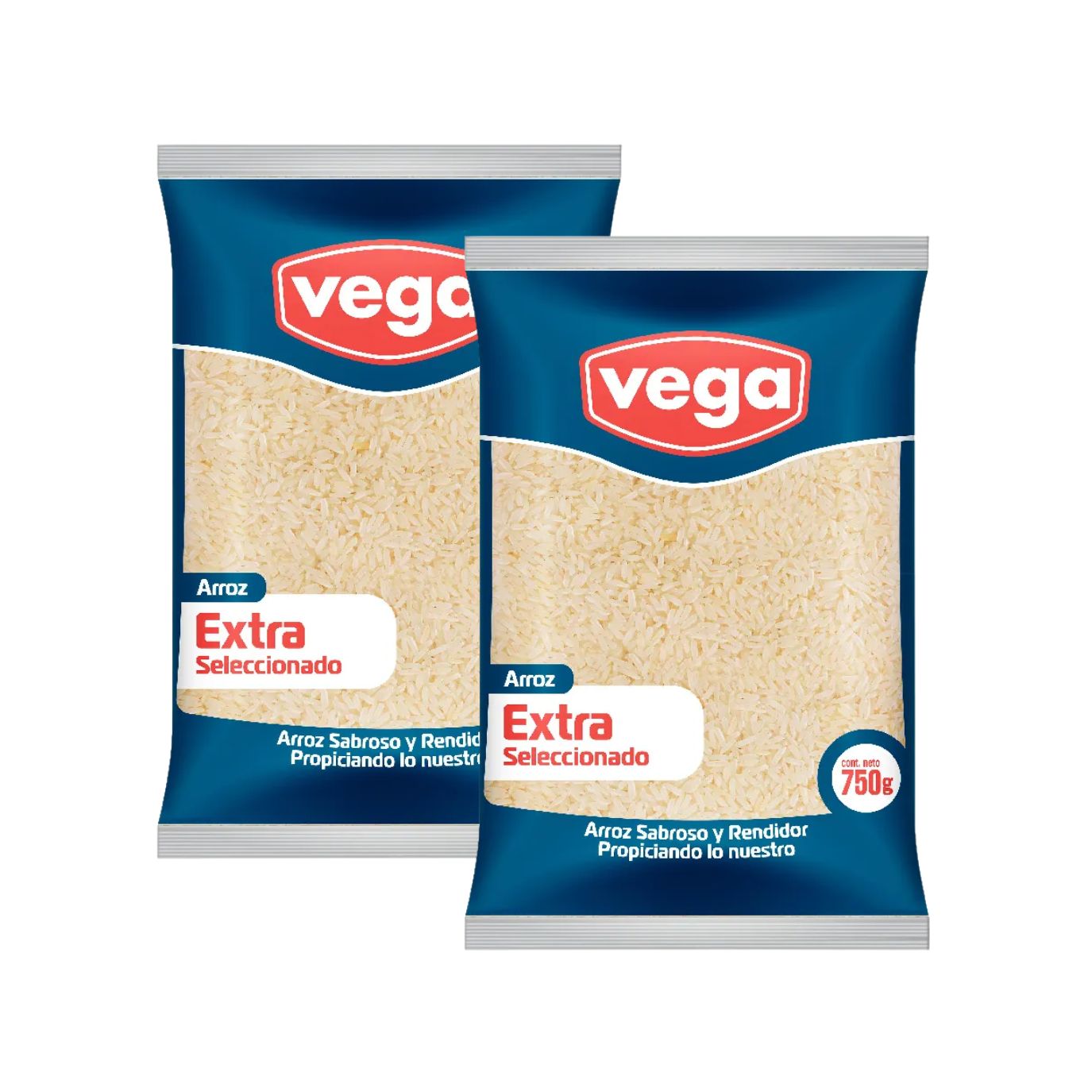 Arroz Extra VEGA Bolsa 750g x2