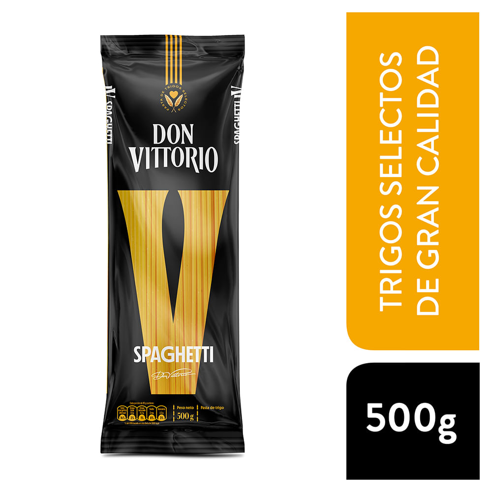 Fideos Spaguetti DON VITTORIO Bolsa 500g