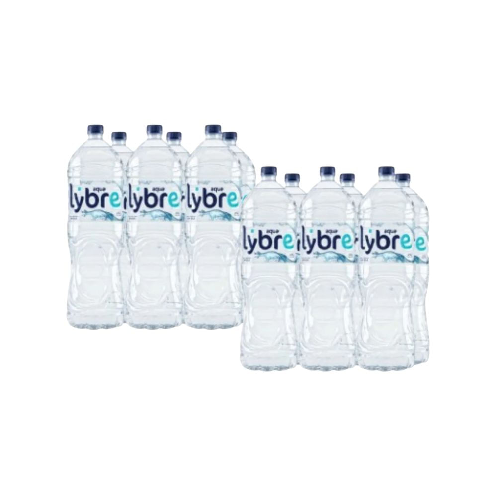 Agua de Mesa LYBRE sin Gas 2 Paquete 6 Botella 2.5L