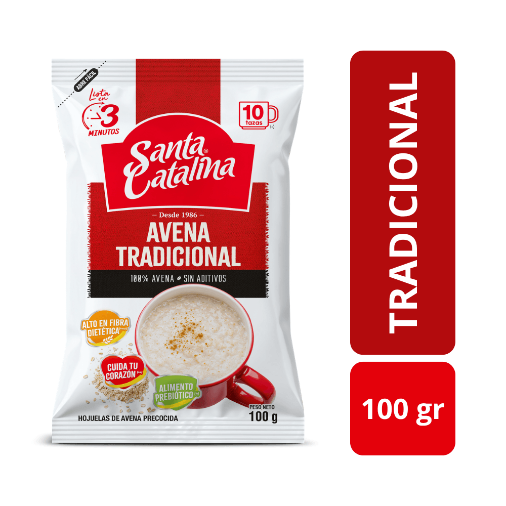 Avena SANTA CATALINA Bolsa 100gr