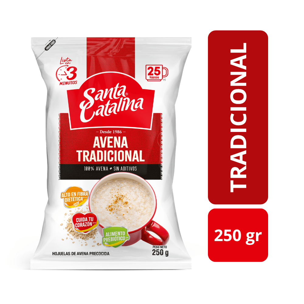 Avena SANTA CATALINA Bolsa 250gr